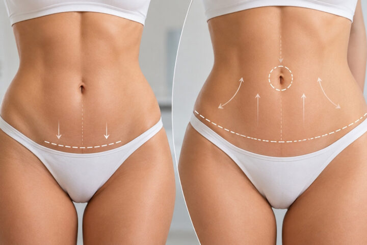 Miniabdominoplastia o abdominoplastia completa